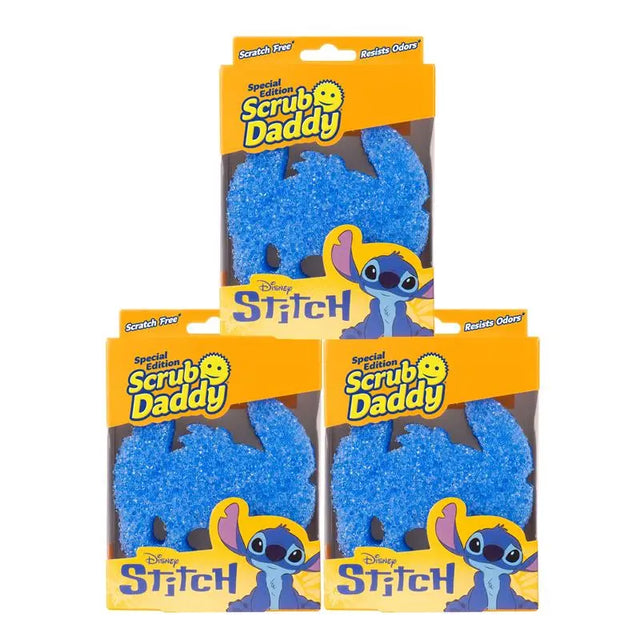3 Stitch sponges stacked in pyramid